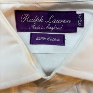 Ralph Lauren Purple Label Tuxedo Shirt